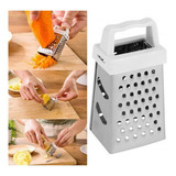 Mini Ralador Pequeno Queijo Aço Inox Confeiteiro Noz Moscada