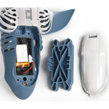 Mini Rc Tubarão De Controle Remoto Brinquedo De Piscina