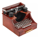 Mini Relógio De Máquina De Escrever