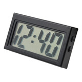 Mini Relógio Para Carro Lcd Na Tela Grande Data Painel