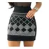 Mini Saia De Neoprene Com Strass Pedrarias Moda 2019 