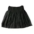 Mini Saia Hollister Renda Forrada Bege Ou Preta Tam P / G