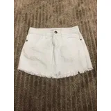 Mini Saia Jeans Branca