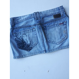 Mini Saia Jeans Colcci