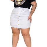 Mini Saia Jeans Plus