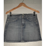Mini Saia Usada Jeans