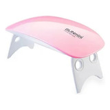 Mini Secador Unhas Portatil Dobravel Led Uv Gel 6w Bivolt Us