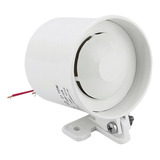 Mini Sirene Branca Piezoelétrica 12v 120db Gk10 Branca Glk