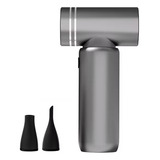 Mini Soprador De Ar Turbo Sem Fio 110 000rpm Jetfan Booster Cor Cinza