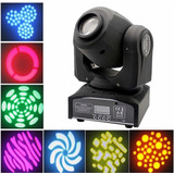 Mini Spot Led Moving Head 30w 7 Desenhos cores Muito Potente