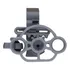 Mini Steering Wheel Game Controller Grey Auxiliar