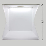 Mini Studio Fotográfico Photo Box 70 Led 41 Cm Luz Branca