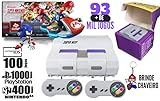 Mini Super Nintendo 93 Mil Jogos 2 Controles Vídeo Game Retro