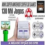 Mini Super Nintendo Com 130 Mil Jogos 2 Controles Super 3D Games