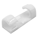 Mini Suporte Adesivo Para Cabos E Fios Kit Com 20 Unidades