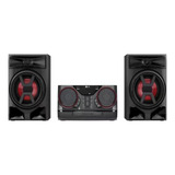 Mini System LG Xboom Ck43n Rms Bluetooh Usb aux Preto 220w