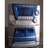 Mini System Panasonic Sa ak22 Com Defeito Leia Anúncio