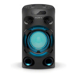 Mini System Sony Mhc-v02 Preto Com Bluetooth 80w De Potência - 120v/240v