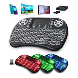 Mini Teclado Controle Sem Fio P  Tv Smart Tv Box Pc Tablet