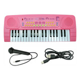 Mini Teclado Eletronico Com