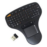 Mini Teclado Sem Fio 2 4g Touch Pad Com Controle Remoto