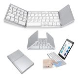Mini Teclado Touch Dobrável Bluetooth Android Pc Ios