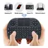 Mini Teclado Tv 4k Usb Sem Fio Universal Até 10m Touch Cor Do Mouse Preto Cor Do Teclado Preto