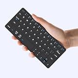 Mini Teclado Universal Sem Fio Ultraleve Portátil Com Suporte De ângulo Ajustável E Capa De Couro Teclado Bluetooth De Viagem Recarregável Para IPad Android Windows E IOS