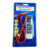 Mini Teste De Bateria E Alternador Automotivo 12v Western