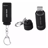 Mini torch Lanterna Tática Led Recarregável Usb Com Chaveiro