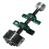 Mini Torno Com Placa 130mm Eixo Flange Polia Caseiro