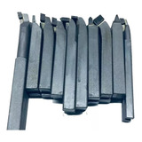 Mini Torno Ferramentas Soldadas 12 X 12mm Kit 20pçs Bm