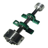 Mini Torno Placa 130mm Eixo 300mm Flange Polia Caseiro