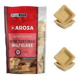 Mini Tortinha P Petisco Canapés Massa Folhada Arosa C 27 Un
