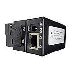 Mini Transceptor Gigabit Conversor De Mídia Transceptor Óptico A B SC 1 25G RJ45 10 100 1000Mbps 20km Tamanho Pequeno Fibra Para Ethernet Conversor De Mídia De Fibra DC 5 12V Plug And Play 