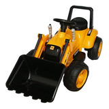 Mini Trator Elétrico Carro Carrinho Com Escavadeira Infantil