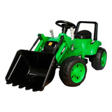 Mini Trator Elétrico Carro Carrinho Com Escavadeira Infantil