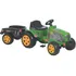 Mini Trator Fazendeiro Infantil De Pedal   Verde Com Caçamba