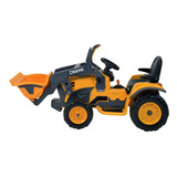 Mini Trator Infantil Eletrico Peg Pérego 12v Laranja