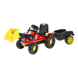 Mini Trator Infantil Pedal Farmer Com Caçamba Biemme 315
