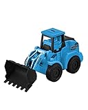 Mini Trator Trucks Radicais Azul Unik