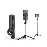 Mini Tripé Bastão Pau De Selfie Celular Magnético Bluetooth