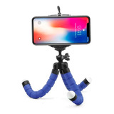 Mini Tripé Flexível Suporte Câmera Digital Celular