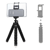 Mini Tripé Flexível Suporte Celular Câmera Digital