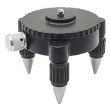 Mini Tripé Rotativo Base Suporte Para Nível Laser Rosca 6mm