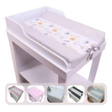 Mini Trocador De Fraldas Cômoda Bebe Impermeável Anatômico