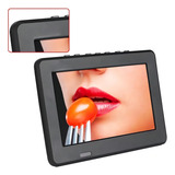 Mini Tv Digital Monitor Portátil 9 Polegadas Led Hd Usb Av