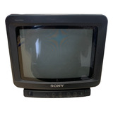  Mini Tv Sony Trinitron 9 Polegadas Kv-9ad10 ( Não Liga )