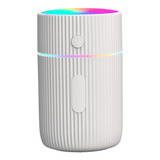 Mini Umidificador Ar Portátil Purificador Led Colorido L06 Cor Branco 110v 220v bivolt 