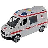 Mini Veículo Ambulância Com Luz Som